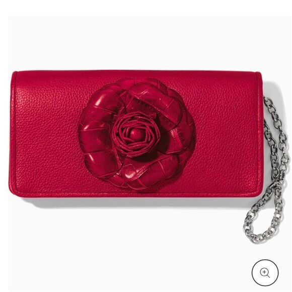 Brighton Roxie Rockmore Wallet Lipstick Red NWT - Picture 1 of 11